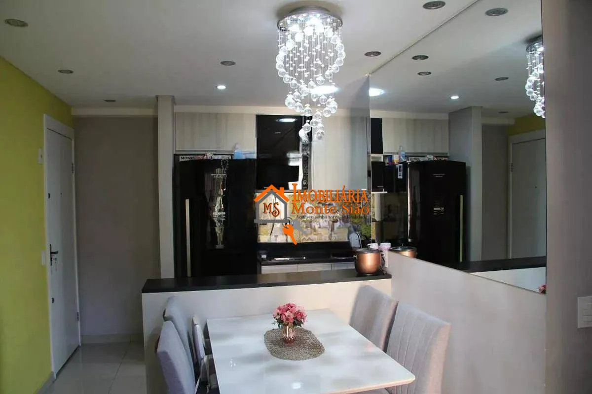 Imagem Apartamento com 2 dormitórios à venda, 49 m² por R$ 377.000,00 - Jardim Bela Vista - Guarulhos/SP