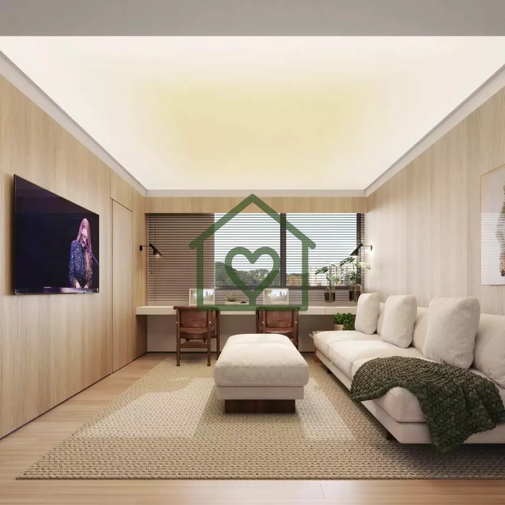 Imagem Amplo apartamento com 218 m² Privativos. 
 
São 3 Suítes, sendo uma máster. Possui Estar Íntimo...