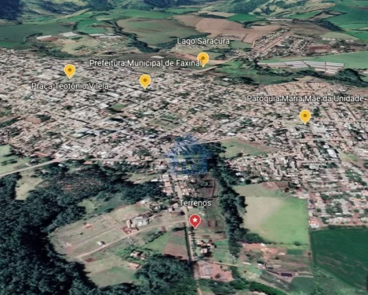 Imagem Terrenos de 1.000m², na Região Central, urbana, em Faxinal/PR!