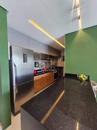 Imagem Lindo apartamento decorado vista mar quarto e sala varanda gourmet a venda em Armação