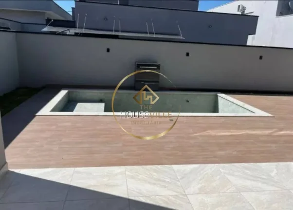 Imagem Casa Sobrado, 3 Dormitórios(1 suíte), piscina, 4 vagas,Terras do Vale.