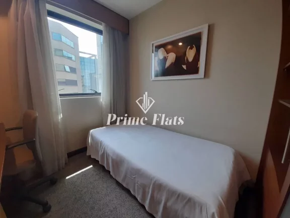 Imagem Flat disponível para locação no Wyndham Ibirapuera II, com 45m², 2 dormitórios e 1 vaga