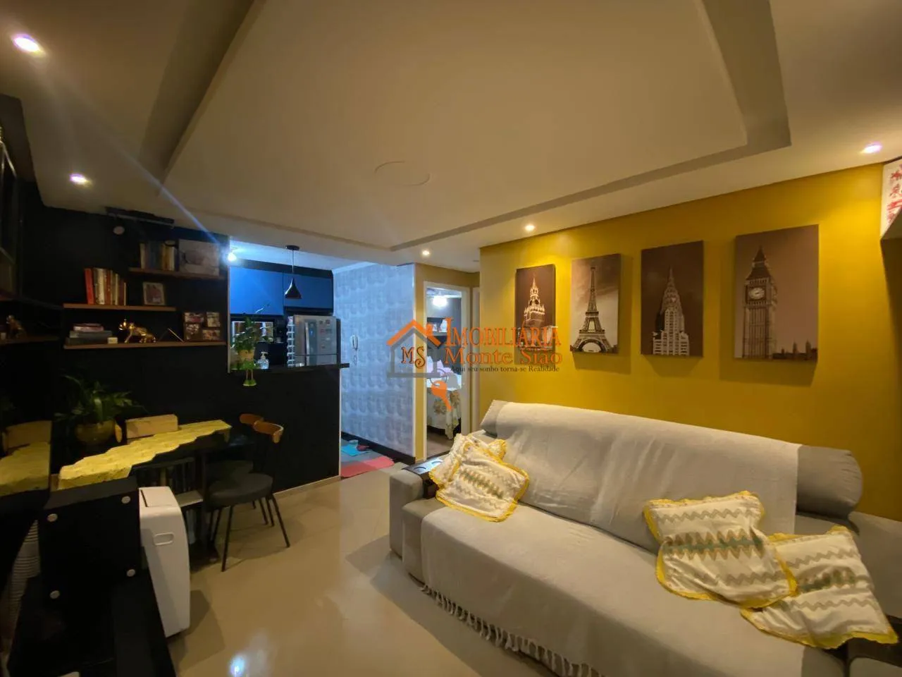 Imagem Apartamento com 2 dormitórios à venda, 45 m² por R$ 265.000,00 - Vila Alzira - Guarulhos/SP