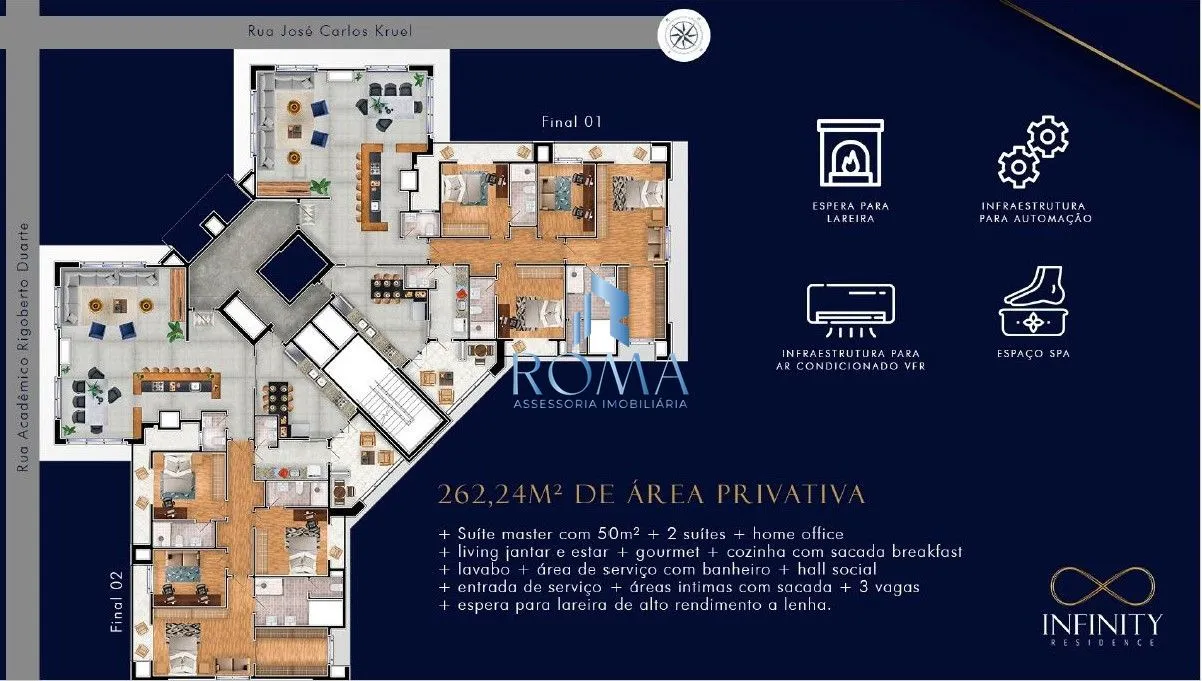 Imagem Últimas Unidades no Infinity Residence | Apartamento de Luxo com Vista 360°