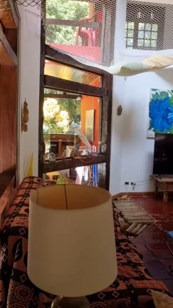 Imagem CASA COM 3 QUARTOS , SALA ESTAR ,SALA DE JANTAR, PISCINA, LAVANDERIA , ACESSO AO RIO ,BANHEIROS, LAVABO,3 VAGAS,974 mt de terreno