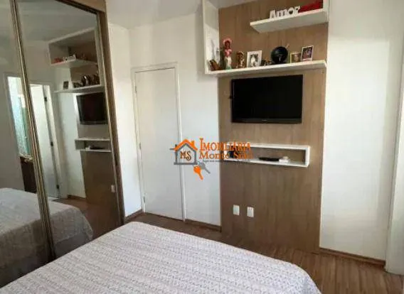 Imagem Apartamento com 3 dormitórios à venda, 76 m² por R$ 680.000 - Vila Rosália - Guarulhos/SP