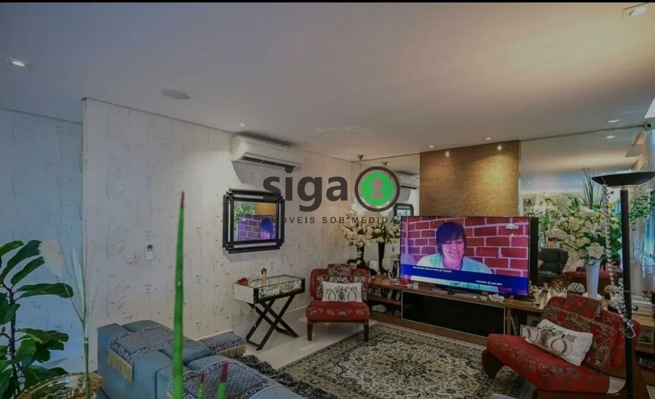 Imagem Apartamento Mobiliado de Alto Padrão com 3 Dormitórios, 3 Vagas e Infraestrutura Completa no Morumbi