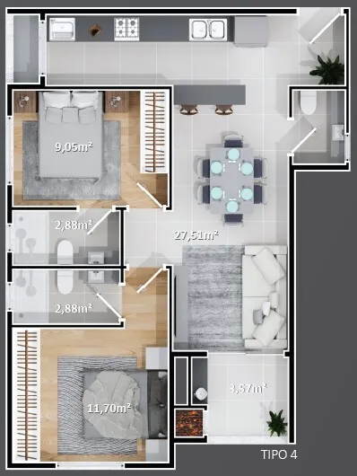 Imagem Plaza Viena - Residencial