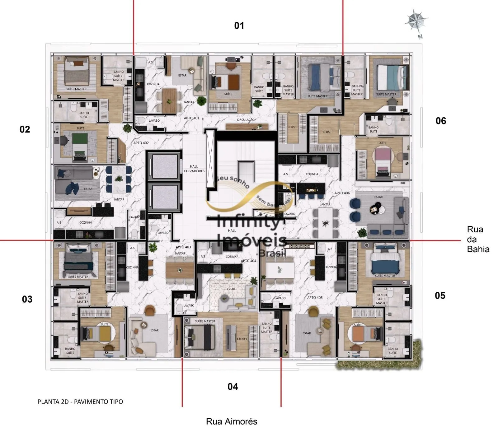 Imagem URBANLIFE - Apartamento à venda no bairro Lourdes - Belo Horizonte/MG