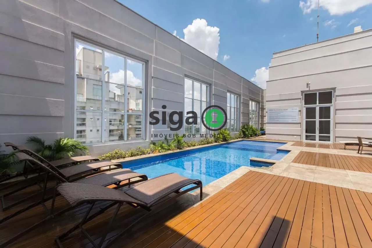 Imagem Apartamento na Vila Nova Conceição - 76m² , 1 quarto e 2 vagas á VENDA!