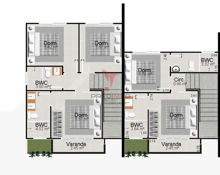 Imagem Casa 2 dormitórios 1 suíte 88,66 m² 2 vagas Armacao do Itapocoroi Penha/SC