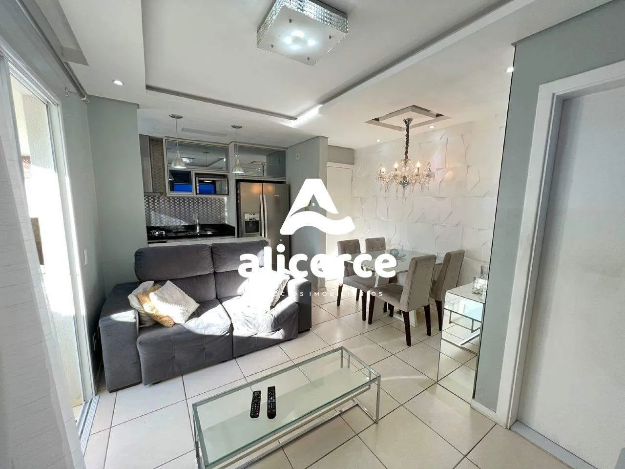 Imagem Apartamento de 2 dormitórios com sacada e churrasqueira na Palhoça bairro Bela Vista