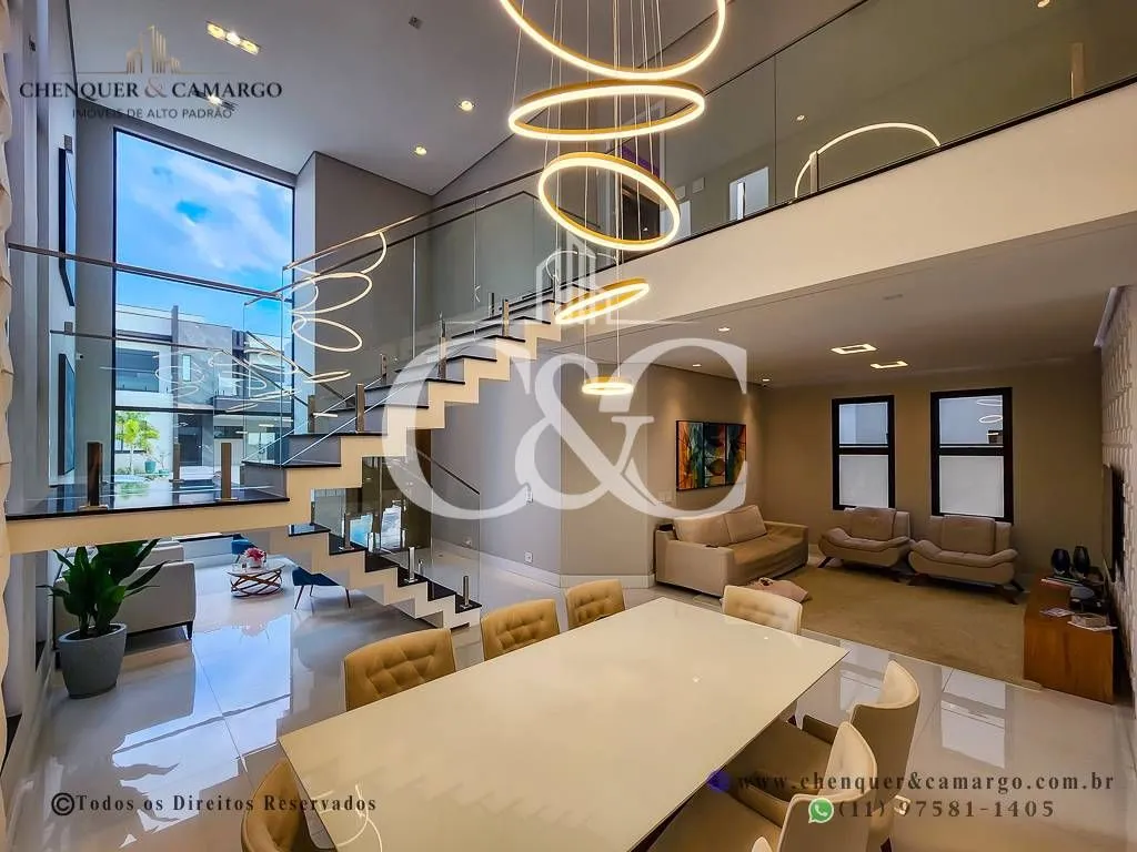 Imagem Casa à Venda no Condomínio Brisas do Lago, Jardim Novo Mundo, Jundiaí - 304M² Construídos, Piscina Face Norte