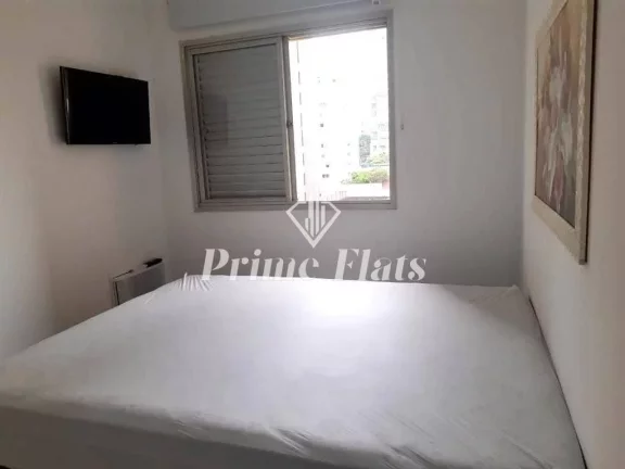 Imagem Flat disponível para locação no Condomínio Moema Top Life com 36m², 1 dormitório e 1 vaga