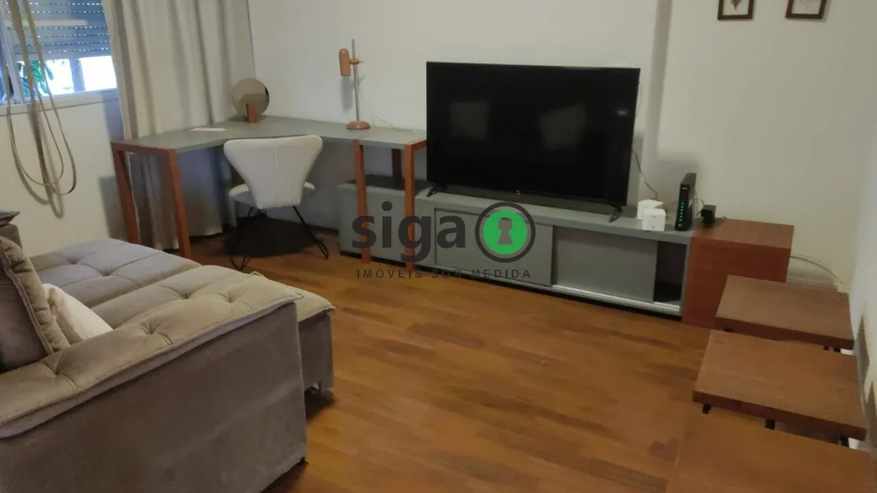 Imagem Apto com 137m² para Locação Mobiliado ou não, no Jardim Paulista, com 1 suite e 1 vaga
