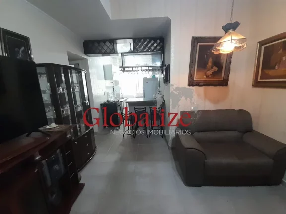 Imagem Apartamento Porteira Fechada no valor de R$ 399.000,00 no bairro Boqueirão em Santos -SP