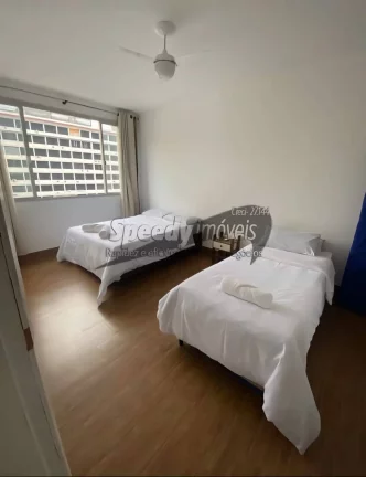Imagem Apartamento em Santos na orla da praia, 1 dormitório