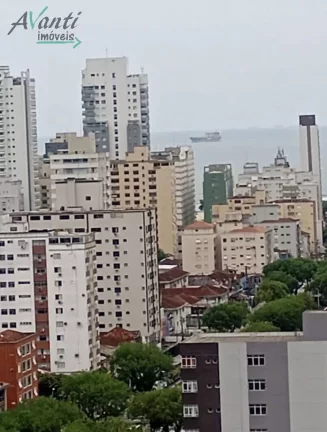 Imagem Cobertura Duplex à Venda no Marapé, Santos – 3 Dorms, 1 Suíte e 2 Vagas – Avanti Imóveis