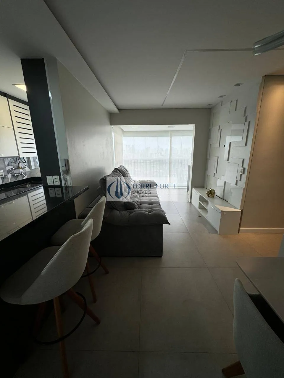 Imagem Lindo apartamento com 60 m², 2 dormitórios sendo 1 suíte, 1 vaga de garagem