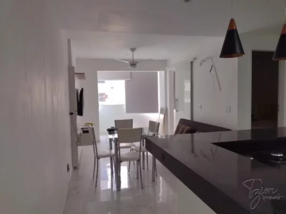 Imagem Apart Service composto de 2 quartos duas varandas vaga de garagem a 50 metros da orla da Praia da Areia Preta