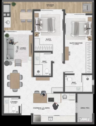 Imagem O novo empreendimento Wynn by KDS une design contemporâneo e elegância, em meio à natureza, perfe...