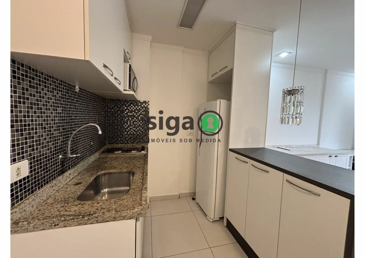 Imagem Studio mobibiliado de 33m², locação por R$ 3.197,00 - Panamby - São Paulo/SP