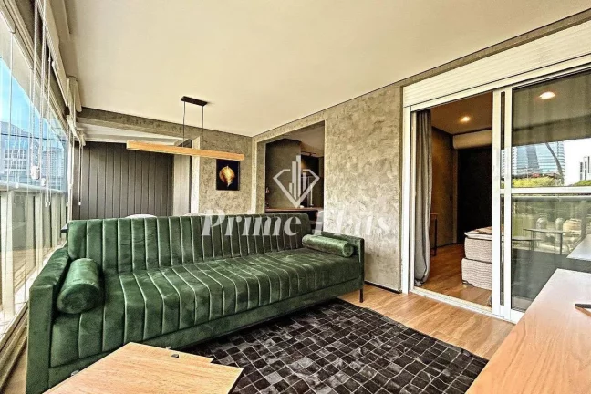 Imagem Flat disponível para locação no Horizonte JK Residencial na Vila Nova Conceição, com 62m², 1 dormitório e 1 vaga