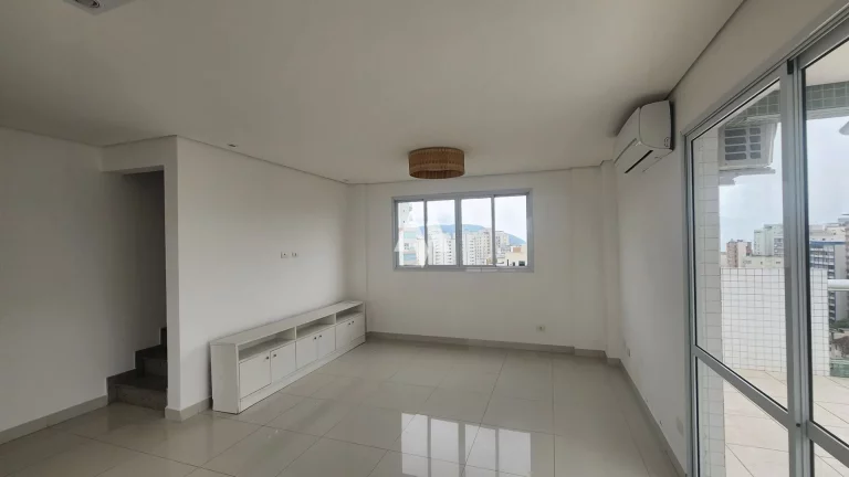Imagem Apartamento 3 dormitorios , sendo 1 suíte, 4 vagas a venda Boqueirão Santos, Lazer na Cobertura