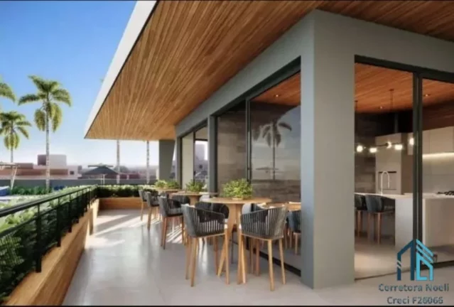 Imagem Apartamento Frente Mar, MOBILIADO e DECORADO, 03 suítes, 02 vagas, em Balneário Piçarras, SC