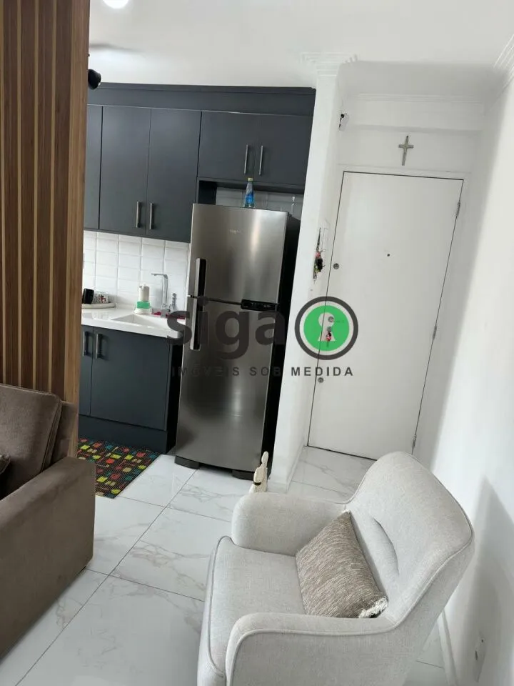 Imagem Apartamento á venda 60m² com 2 dormitórios sendo 1 suíte, localizado na Chácara Santo Antônio/SP