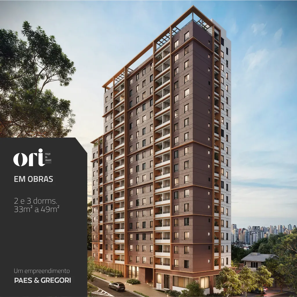 Foto do imóvel Ori Praça da Árvore - Breve Lançamento - Ori Praça da Árvore - Residencial em Rua Oriçanga, 343 - Mirandópolis, São Paulo - SP