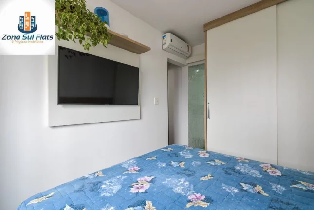 Imagem Apartamento à Venda No Brooklin Com 1 Suíte, Varanda e 1 Vaga