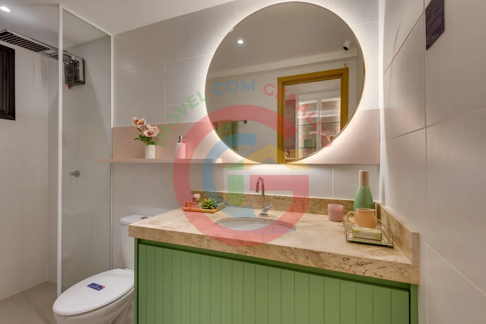 Imagem Ágio Orby Flamboyant - 3 suítes - Planta de 106m² - andar alto e nascente