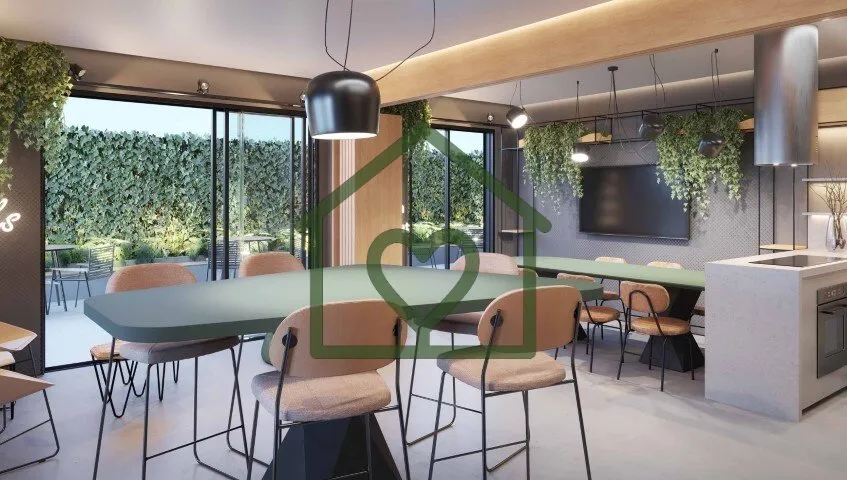 Imagem O Soul República une arquitetura, conveniência e gastronomia. Torre moderna com apartamentos studi...