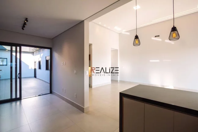 Imagem Casa moderna com 3 dormitórios à venda, 133 m² por R$ 1.230.000 - Condomínio Park Gran Reserve - Indaiatuba/SP