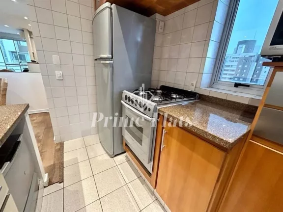 Imagem Flat disponível para venda no Twin Towers Ibirapuera, com 74m², 2 dormitórios e 2 vagas de garagem