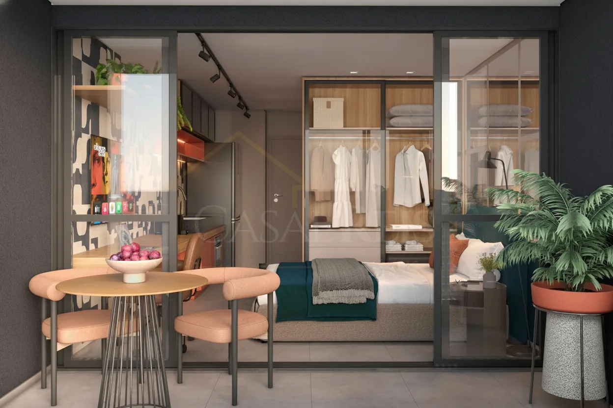 Imagem Apartamento 1 quarto à venda em Jardim Elizabete, Poços de Caldas