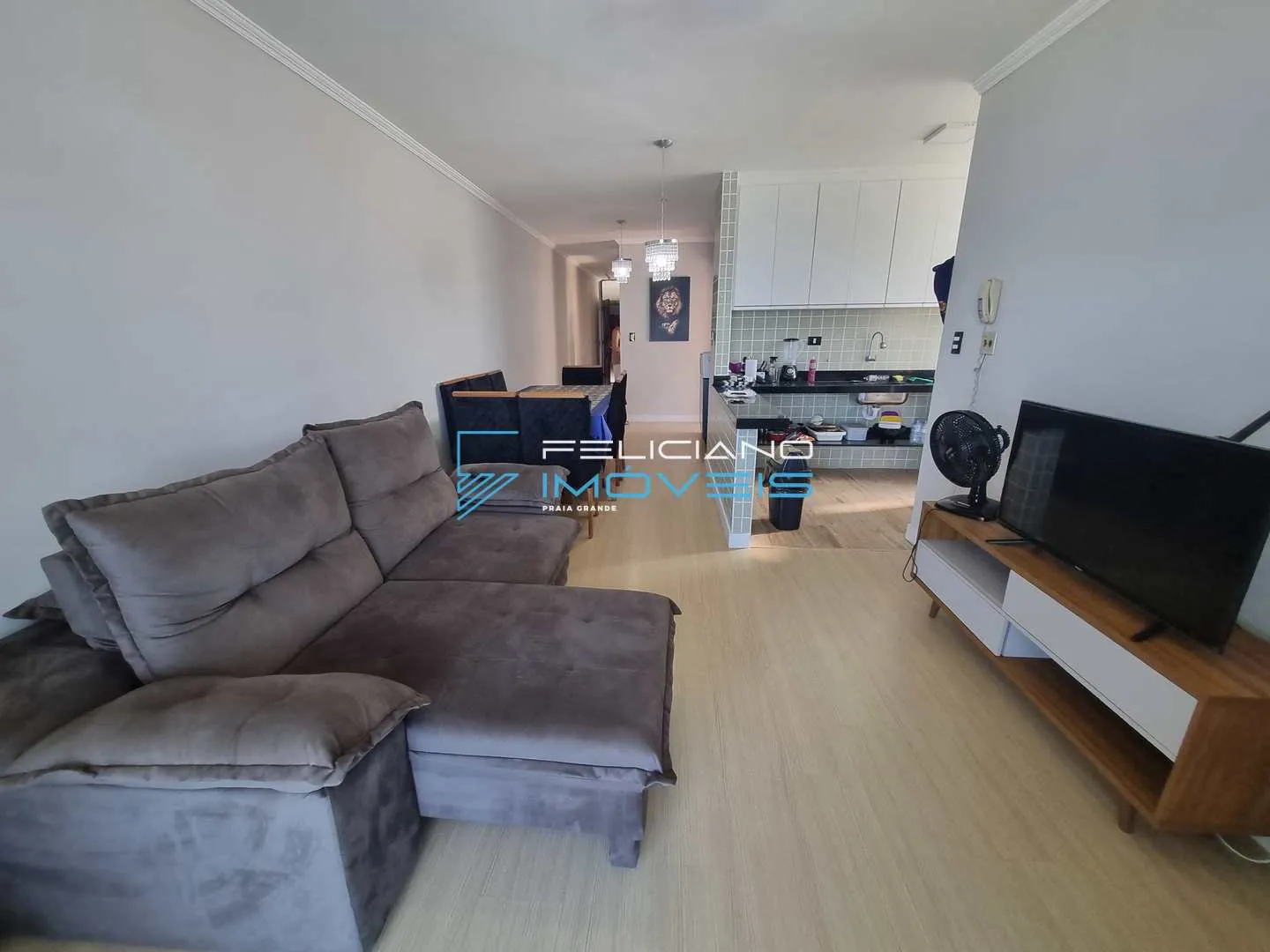 Imagem Apartamento com 3 quartos, Vila Caiçara, Praia Grande - R$ 599 mil, Cod: 5975