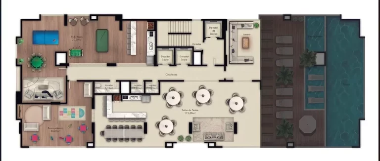 Imagem Trésor Residence - Apartamento à venda no bairro Morretes - Itapema/SC