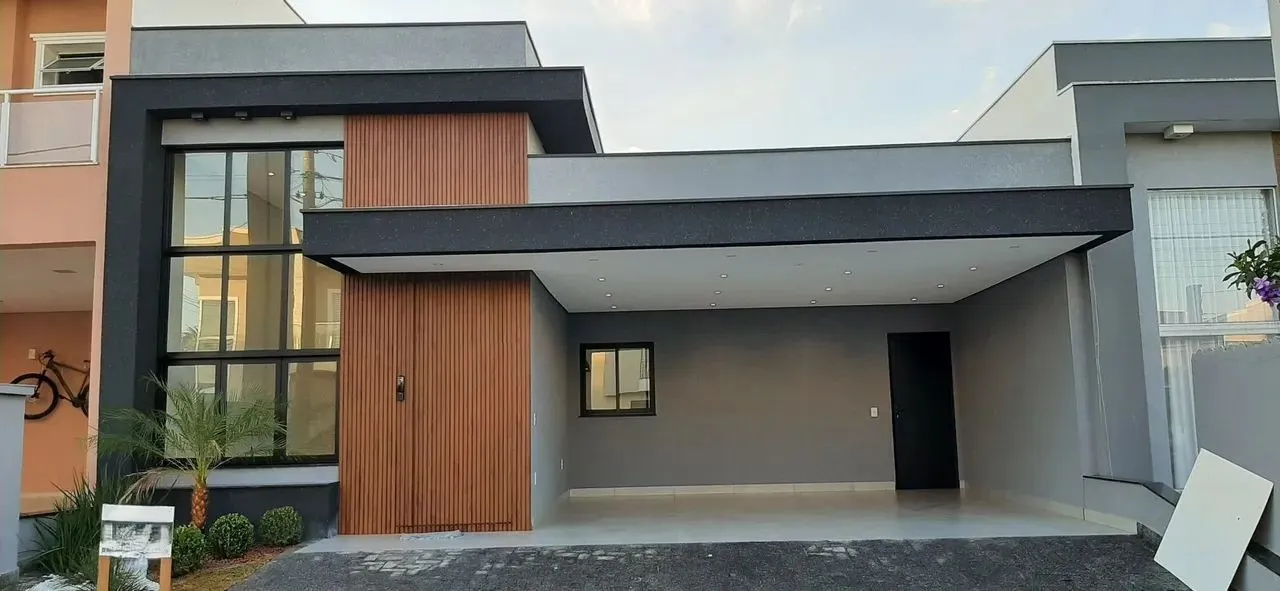 Imagem Casa de alto padrão em condomínio à venda em Sorocaba-SP, Chácaras Reunidas São Jorge: 3 quartos, 3 suítes, 3 salas, 4 banheiros, 2 vagas, 170m².