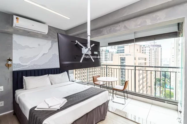 Foto do imóvel Apartamento à venda em Indianópolis, com 1 quarto, 1 banheiro.