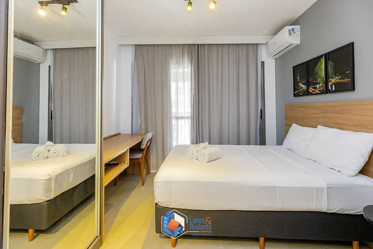Imagem Studio para venda em Indianópolis com 1 quarto, 26m²
