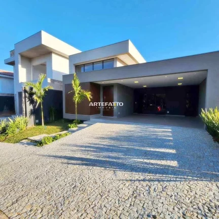 Imagem Casa de condomínio à venda, no Veredas, em Franca, Parque Universitário, com 3 quartos, 215m2