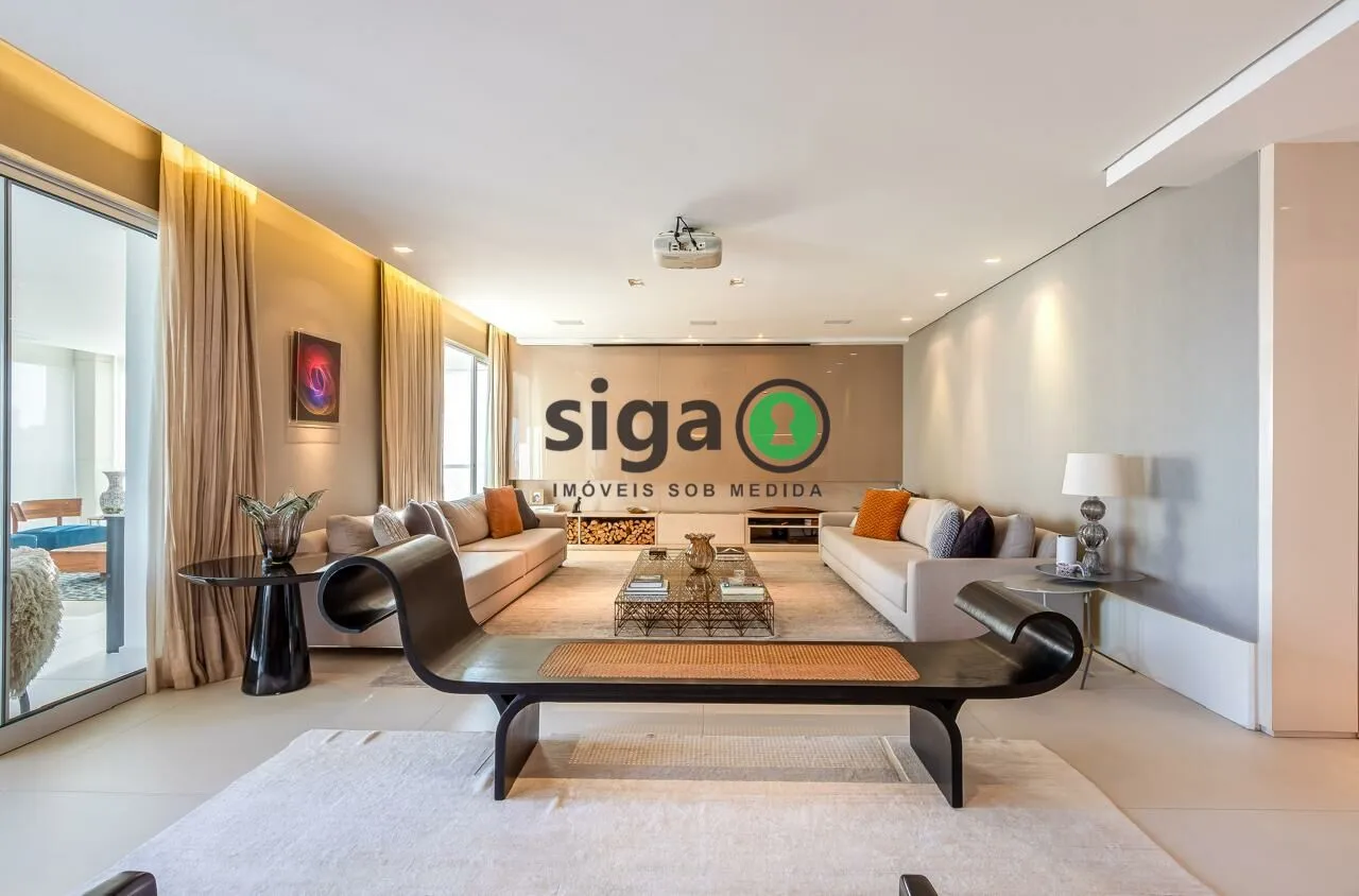 Imagem 4 suítes | Varanda gourmet envidraçada | Andar alto | Vista livre | Lazer completo | Zona Sul de São