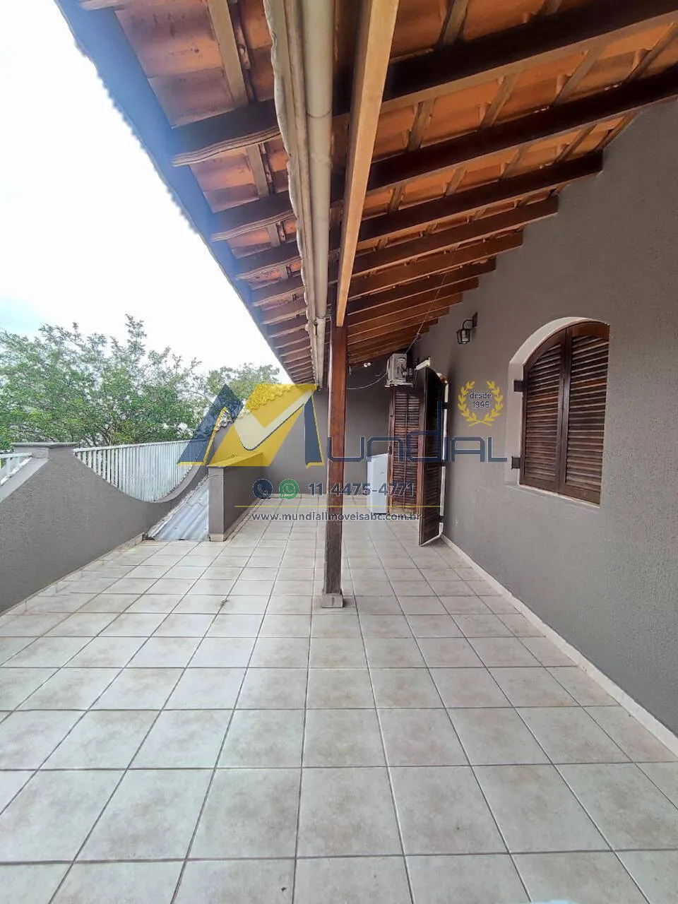 Imagem Sobrado com 3 Quartos e Área Gourmet em Santo André