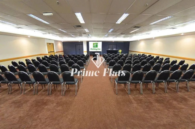 Imagem Flat disponível para venda no Holiday Inn Anhembi, com 26m², 1 dormitório e 1 vaga