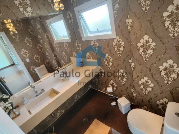 Imagem Casa c/ cinema, beach tennis, sauna, piscina e porteira fechada!