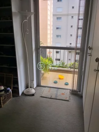 Imagem Ótimo apartamento em Moema ?Moema Índios - Área: 168,00m² - Living com amplo terraço - Sala de ...