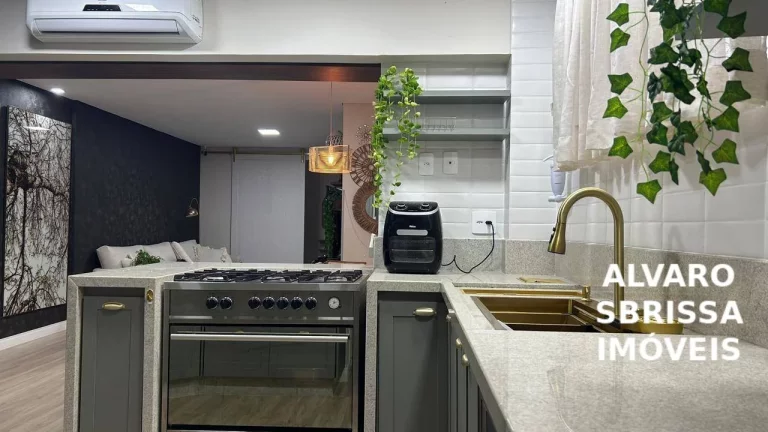 Imagem Vende - Apartamento Reformado e Moderno - Edificio Rio e Petrópolis - Santos/SP