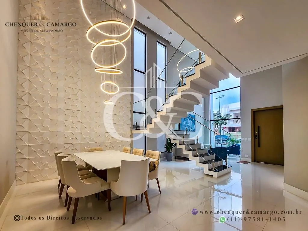 Imagem Casa à Venda no Condomínio Brisas do Lago, Jardim Novo Mundo, Jundiaí - 304M² Construídos, Piscina Face Norte
